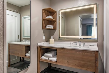 Studio Suite, 1 King Bed, Roll-in Shower, Kitchen (Mobility)