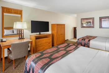 Standard Room, 2 Queen Beds, Non Smoking, Refrigerator & Microwave