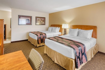 Standard Room, 2 Queen Beds, Non Smoking, Refrigerator & Microwave