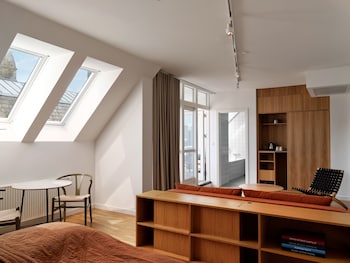 Penthouse with Balcony