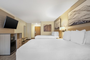 Standard Room, 2 Queen Beds, Non Smoking, Refrigerator & Microwave