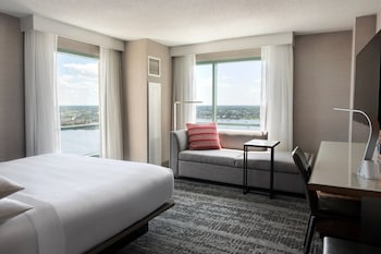 Room, 1 King Bed with Sofa bed, River View