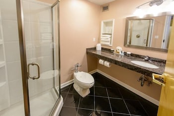 Suite, 1 King Bed with Sofa bed, Refrigerator