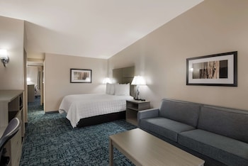 Standard Room, 1 King Bed, Non Smoking, Refrigerator & Microwave