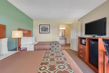 Standard Room, 2 Double Beds, Accessible, Refrigerator & Microwave