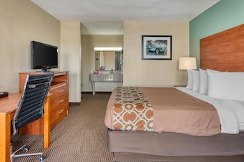 Standard Room, 1 Queen Bed, Smoking, Refrigerator & Microwave