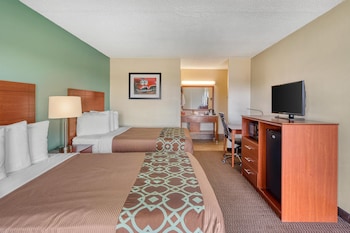 Standard Room, 2 Double Beds, Non Smoking, Refrigerator & Microwave