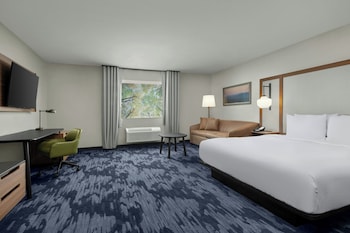 Room, 1 King Bed with Sofa bed, Hearing Accessible (Accessible Bathtub)