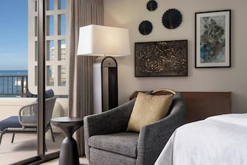 Tower Oceanfront Suite, 1 Bedroom, 1 King, Newly Renovated, Balcony