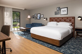 Deluxe Room, 1 King Bed with Sofa bed, Patio