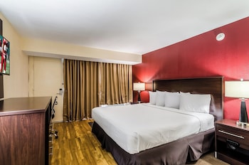 Premium Room, 1 King Bed, Accessible, Poolside (Upgraded Bedding&Snack Box, RI Shower)