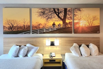 Double Room, 2 Double Beds, Smoking