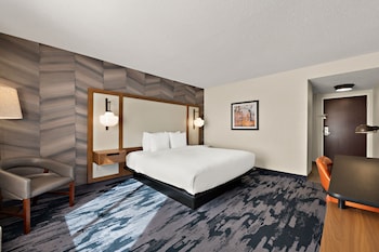 Room, 1 King Bed, Hearing Accessible (Roll-in Shower)