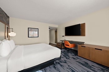 Room, 1 King Bed, Hearing Accessible (Roll-in Shower)