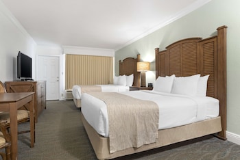 Standard Room, 2 Queen Beds, Non Smoking, Kitchenette (Street View)
