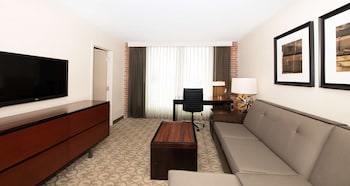 One Bedroom Suite. 1 King Bed with Sofa bed, Accessible, Roll in Shower