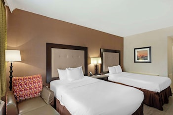 Standard Room, 2 Double Beds, Accessible, Refrigerator & Microwave
