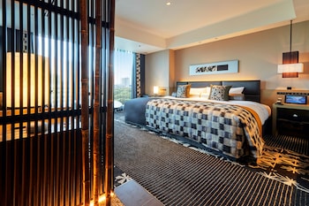 The Main Deluxe Double Room with Cypress Bath "Shin-Edo" Non-Smoking