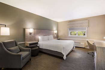 Standard Room, 1 King Bed, Non Smoking, Refrigerator & Microwave