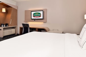 Room, 1 King Bed with Sofa bed (Mobility/Hearing Access, Roll-In Shwr)