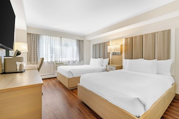 Standard Room, 2 Double Beds, Non Smoking, Refrigerator