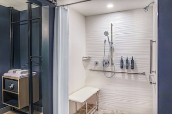 Room, 1 King Bed (Mobility/Hearing Access, Roll-In Shwr)