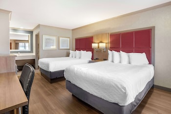 Standard Room, 2 Queen Beds, Non Smoking, Refrigerator & Microwave