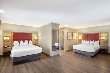 Standard Room, 2 Queen Beds, Non Smoking, Microwave (Oversized Room)