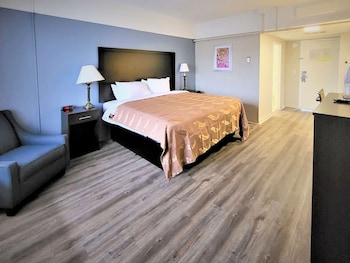 Deluxe Room, 1 King Bed, Smoking, Refrigerator & Microwave