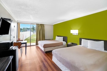Standard Room, 2 Queen Beds, Smoking, Refrigerator & Microwave