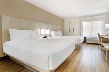 Standard Room, 2 Queen Beds, Non Smoking, Refrigerator & Microwave