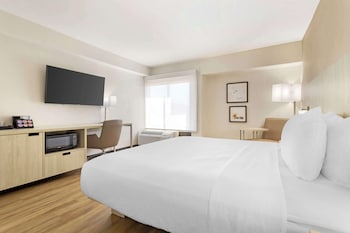 Standard Room, 1 King Bed, Accessible, Refrigerator & Microwave (Walk-in Shower)
