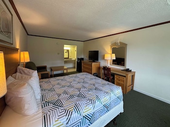 Deluxe Room, 1 King Bed, Non Smoking, Refrigerator & Microwave