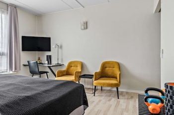 Business Room, 1 King Bed, Bathtub, River View