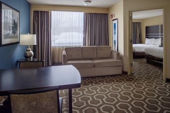Suite, 2 Queen Beds, Accessible (Hearing)