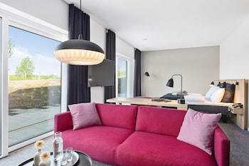 Premium Room, 1 King Bed, Non Smoking, Terrace (Living Room;with Sofabed)