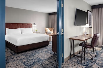 Suite, 1 King Bed with Sofa bed
