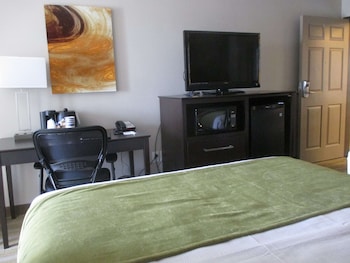 Standard Room, 1 King Bed, Non Smoking, Refrigerator & Microwave