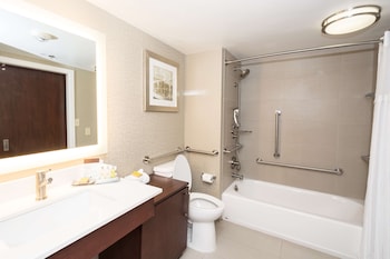 Suite, 1 King Bed, Accessible, Bathtub