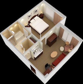 One Bedroom Suite, One King Bed