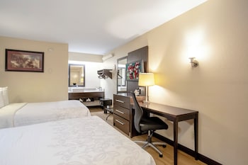 Standard Room, 2 Double Beds (Smoke Free)