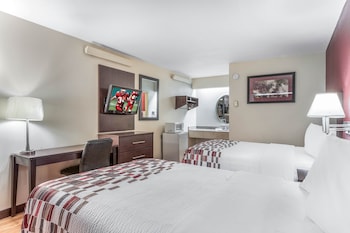 Deluxe Room, 2 Double Beds, Accessible, Non Smoking (Roll-In Shower)