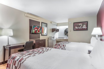 Deluxe Room, 2 Double Beds, Accessible, Non Smoking (Roll-In Shower)