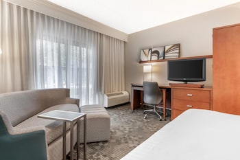Standard Room, 1 King Bed with Sofa bed, Non Smoking, Courtyard View (Patio)