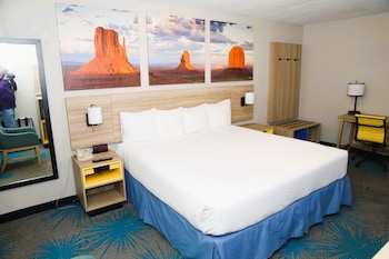 Room, 1 King Bed, Refrigerator & Microwave
