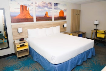 Room, 1 King Bed, Refrigerator & Microwave
