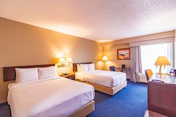 Business Room, 2 Double Beds, Non Smoking