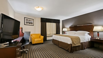 Standard Room, 1 King Bed, Non Smoking, Refrigerator & Microwave (Walk-in Shower)
