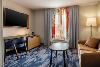 Studio, 1 King Bed with Sofa bed, Hearing Accessible (Roll-in Shower)