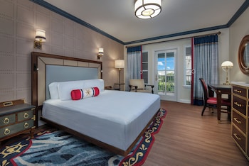 Water View. Wheelchair accessible with roll-in shower and option for hearing accessibility. 1 king b